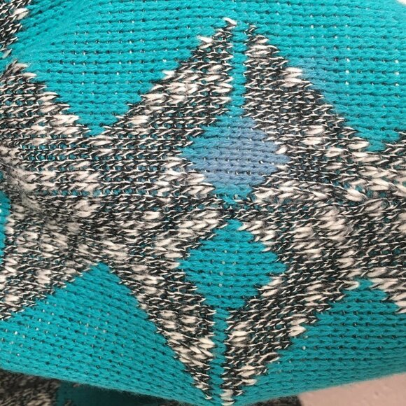 80s Geometric Sweater VINTAGE Abstract Sweater - Picture 9 of 13